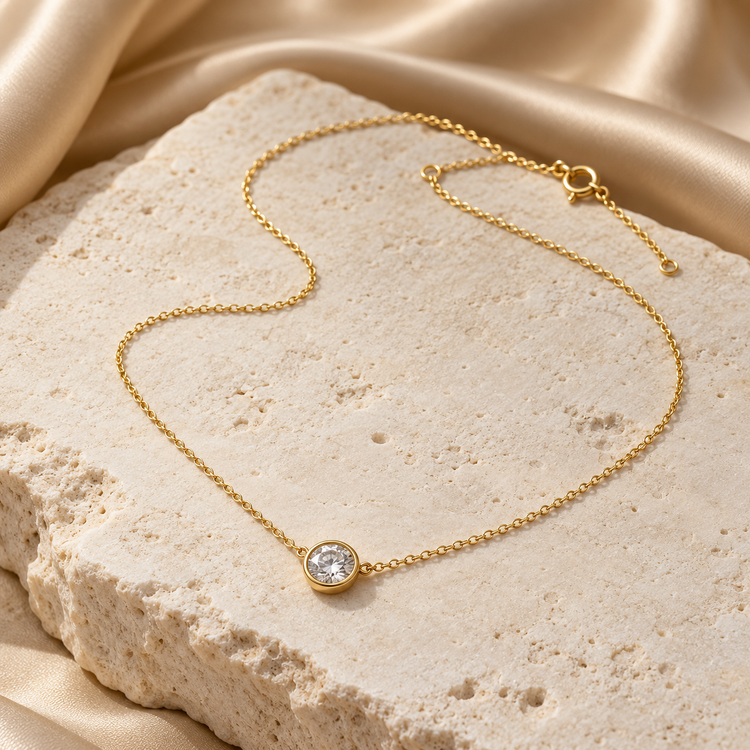 Celestine Diamonds Necklaces
